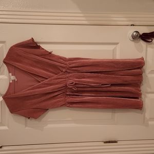 Pink Sillky dress